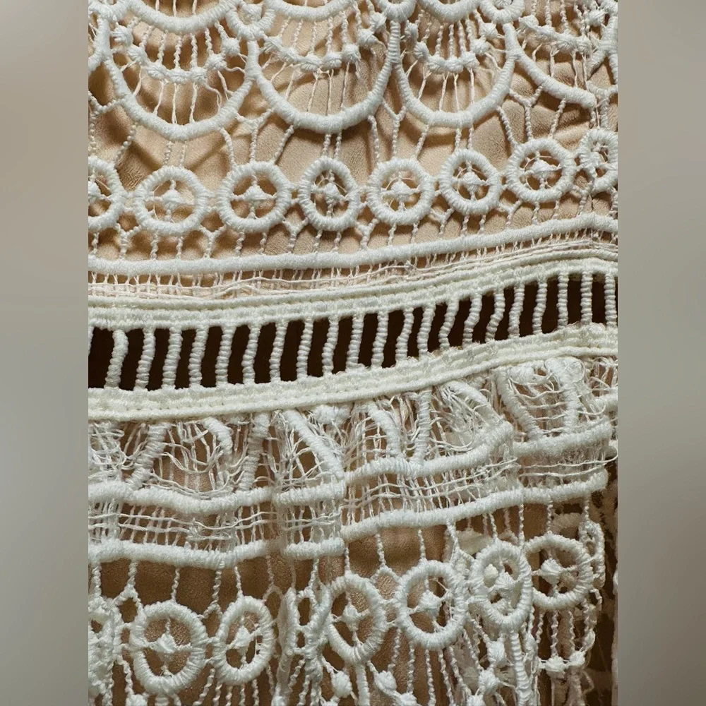 Socialite Lace Strapless Dress Size Small - Picture 7 of 8